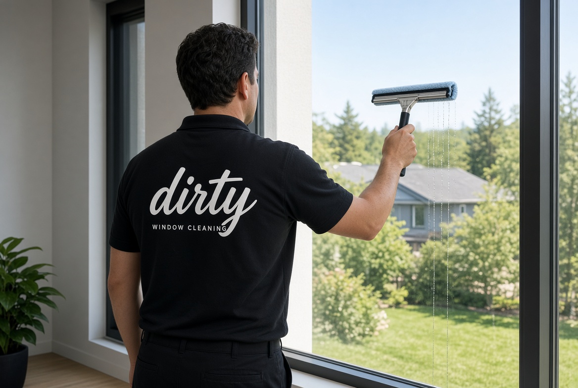 Interior window cleaning